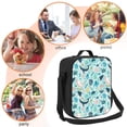 thumbnail image 5 of Lsque Sea Life Lunch Bag Lunch Box for Women Men Reusable Insulated Lunch Tote Bag,Leakproof Thermal Cooler Sack Food Handbags Case High Capacity, 5 of 9