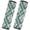 Dark green checkered pattern, variant on 2 Pack Seat Belt Pad,10 x 7.7 in Soft Comfort Seatbelt Shoulder Strap Cover, Dark Blue Floral Fabric Non-Slip Car Seat Belt Cushion for Auto Sedan Van
