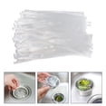 thumbnail image 3 of Masteelf 200 Pcs White Kitchen Sink Strainer Filter Bags for Drain, Disposable Mesh Drain Protector Filters, 3 of 8