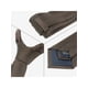 thumbnail image 3 of CORBATA CHIC PARA HOMBRES Corbatas de Color Sólido Texturizadas Clásicas para Bodas Formales Talla Única Marrón, 3 of 4