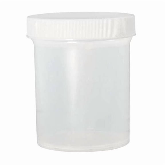 Qorpak Jar,240 mL,64 mm H,Natural,PK36 PLC-03704