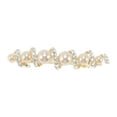 thumbnail image 5 of Unique Bargains 1 Pc Hair Clips Exquisite Rhinestone Spring Clip Hairdo Clip Gold Tone Champagne, 5 of 5