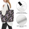 thumbnail image 3 of Kdxio Snake And Floral1 Casual Tote Bags Women Big Capacity Shoulder Bag for Women Travel Shoulder Bags Handbags, 3 of 8