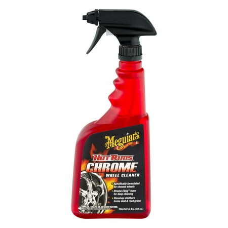 Meguiar's Hot Rims Chrome Wheel Cleaner, 24.0 FL OZ