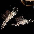 thumbnail image 2 of CTIRCHIU 2Ud Peine Para Con Y Doradas Para Bodas Y Celebraciones, 2 of 8