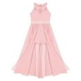 thumbnail image 6 of inhzoy Kids Girls Halter Neck Chiffon Maxi Romper Dress, 6 of 6