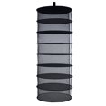 thumbnail image 2 of Eco-Friendly 8-Layer Zippered Drying Net - 60CM Diameter Hanging Mesh Rack for Herbs, Fruits, Vegetables, Fish & Dried Foods - Efficient Air Circulation, Compact & Portable, 2 of 6
