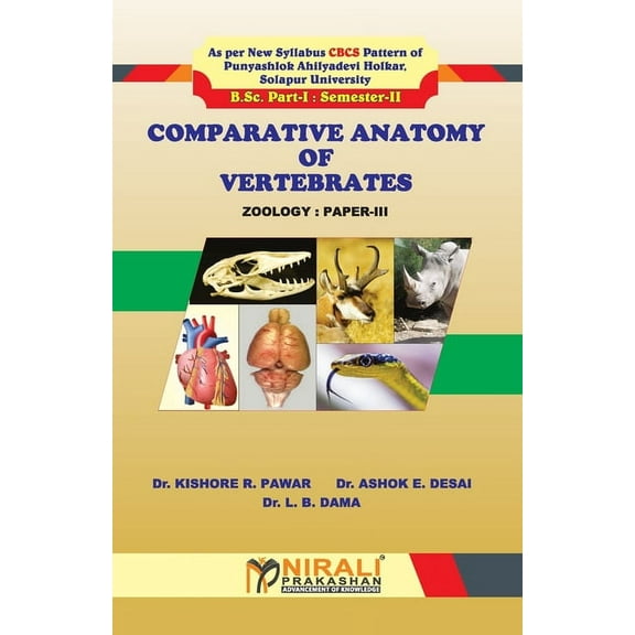 COMPARATIVE ANATOMY OF VERTEBRATES [Paper III], (Paperback)