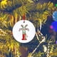 thumbnail image 2 of Decoraciones Del Árbol de Navidad con 26 Letras Del Alfabeto, Rojo Acrílico Fawn Colgante Ornamentos para el Hogar, Decoración Personalizada Del Árbol de Navidad para la Temporada de Vacaciones, 2 of 4