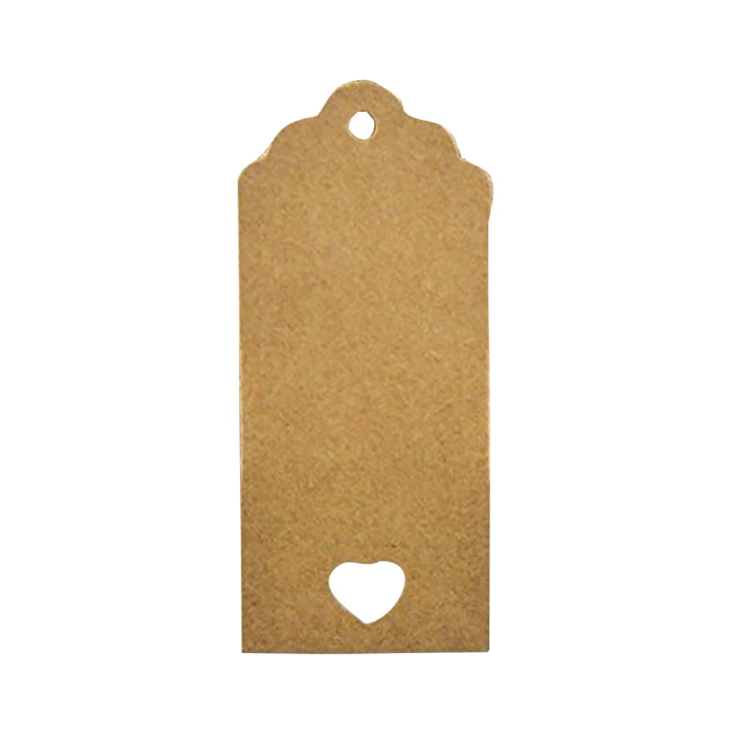 Price Tag Paper Towel 100 Blank Card Support Label Wedding Gift Luggage Tag