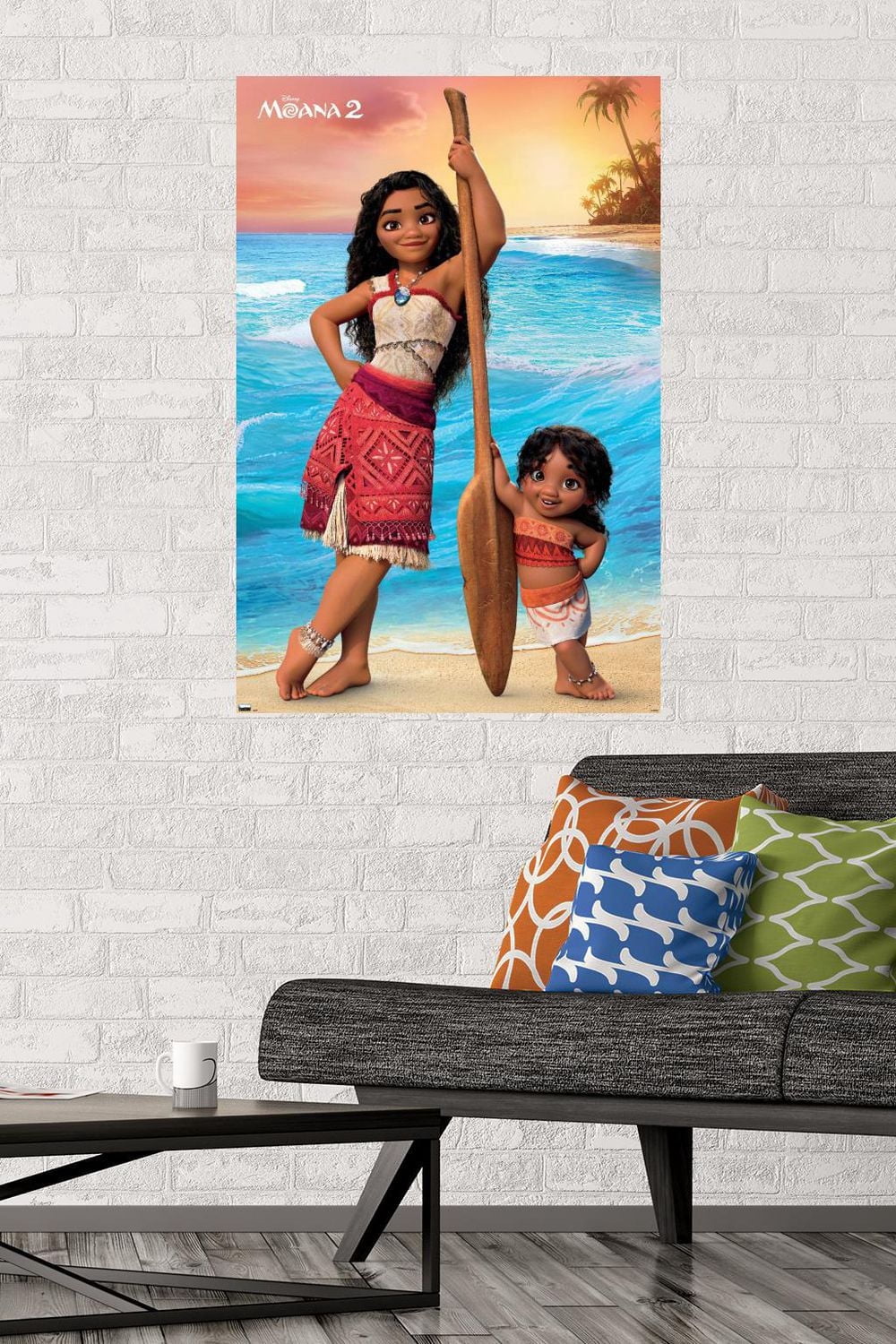 Disney Moana 2 - Moana and Simea Wall Poster