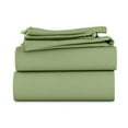 thumbnail image 1 of LuckShree Split California King Size 5-PC Sheet Set - 1000-TC Giza Cotton 20" Extra Deep Pockets - Sage Color, 1 of 7
