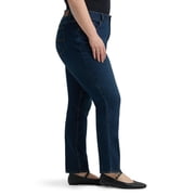 Lee Women's Plus Midrise Relaxed Fit Straight Leg Jean, Sizes 16-26