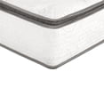 thumbnail image 3 of Pemberly Row Matelas Double à Ressorts Ensachés Euro Top 12 Pouces Blanc, 3 of 7