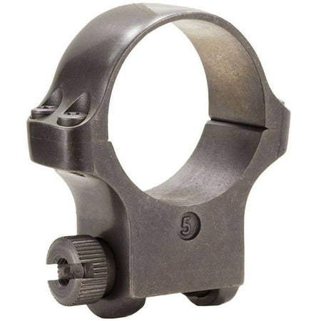 Ruger 90317 Clam Pack Single Ring, Extra High, 30mm Diameter, Target Gray