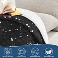 thumbnail image 4 of Yayeee Throw Blanket for Couch Soft Warm 50" x 60" Sofa Chair Bed Decoration, Colorful White, 4 of 7