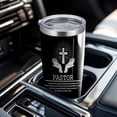 thumbnail image 4 of Pastor Gift Pastor 20oz Tumblers with Lid and Straw Appreciation Gifts for Pastor Vacuum Insulated Tumbler Religious Gifts Pastor Coffee Mug (Tumbler-Pastor Devoted), 4 of 6