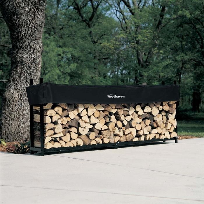 1/2 Cord PLUS Woodhaven Firewood Rack and Cover
