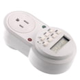 thumbnail image 3 of 63A USA Series Electronic Programmable Weekly Digital Timer 1 Set White, 3 of 5
