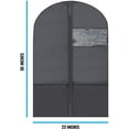 thumbnail image 5 of Plixio 36" Kids Garment Bags for Dance Costumes, Childrens Hanging Clothes, Uniform, Suits, Girls Dress Recital Outfit Organizer - Dance Garment Bags For Dancers with Zippered Pockets, 5 of 7