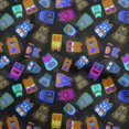 thumbnail image 1 of oneOone Cotton Jersey Brown Fabric Halloween Dress Material Fabric Print Fabric By The Yard 58 Inch Wide, 1 of 4