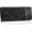 Black Leather, variant on Women's Sparkling Envelope Clutch Purse, Elegant Evening Handbag with Detachable Chain Strap for Party Wedding Formal Occasions