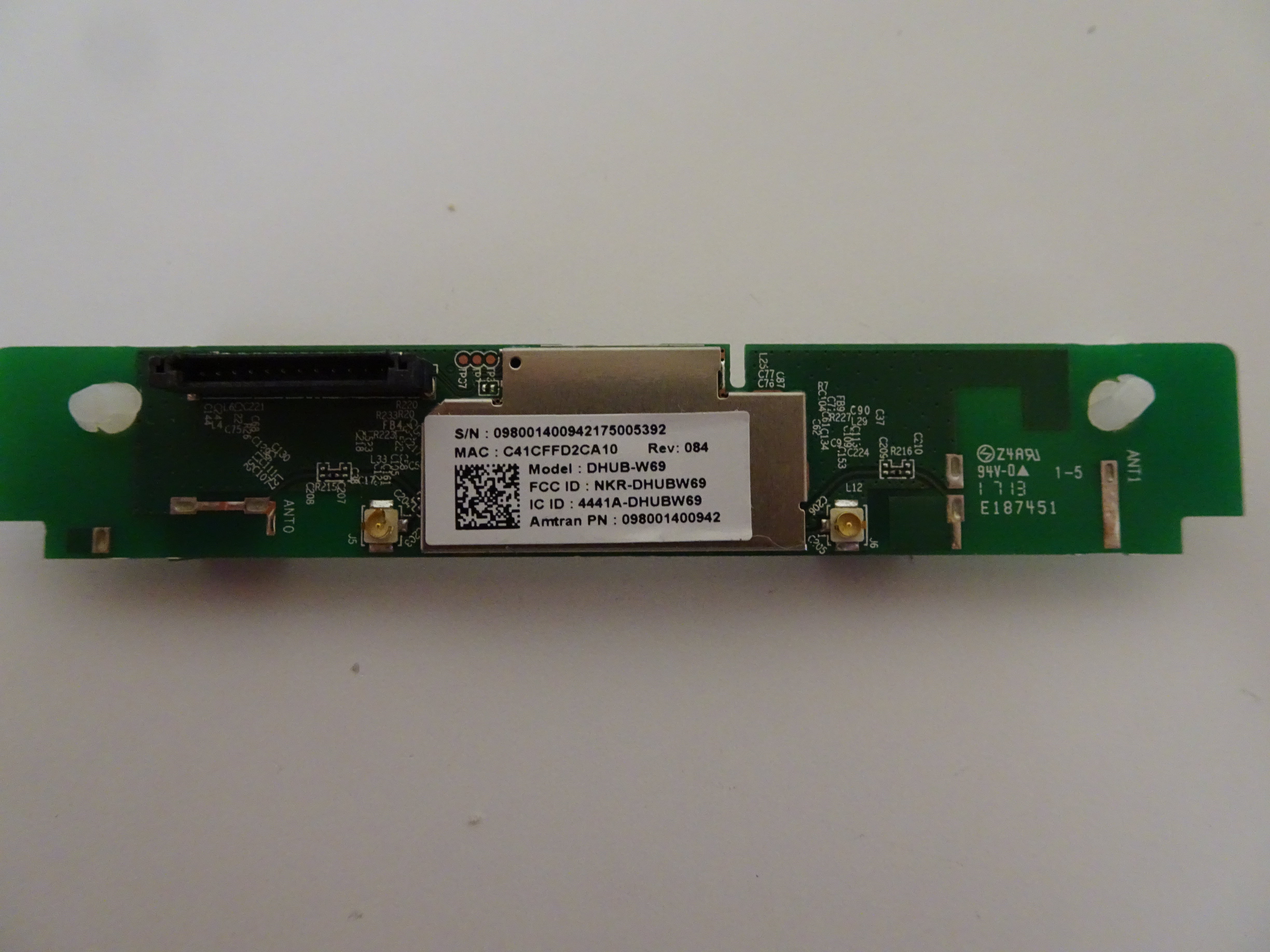 Vizio M55E0 M65E0 E65E0 WiFi Module (DHUBW69) 098001400942