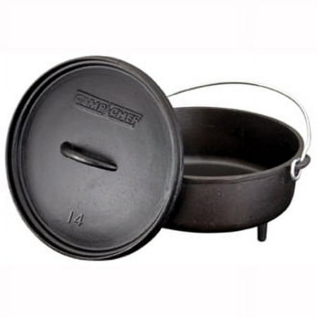UPC: 0033246208268 | Camp Chef Classic 14 Seasoned Cast Iron Dutch Oven
