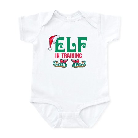 

CafePress - ELF In TRAINING Infant Bodysuit - Baby Light Bodysuit Size Newborn - 24 Months