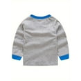 thumbnail image 5 of WIBACKER Toddler and Little Boys 2-Piece Cotton Pajamas Long Sleeve Fall Winter PJ Set Kid Excavator Sleepwear, 5 of 7