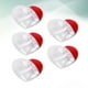 thumbnail image 4 of Juego de 5 tubos de brillo labial en forma de corazón, vacíos y portátiles, para guardar rímel y viajar en casa., 4 of 8
