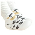 thumbnail image 4 of Unisex Baby Shoes First Shoes Kids Toddler Baby Boys Girls Solid Warm Knit Soft Sole Rubber Shoes Socks Slipper Stocking, 4 of 9