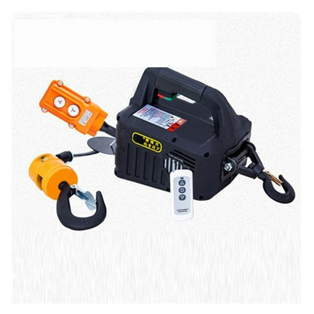 Grue Télécommandée 500kg, Fil Électrique, Coque en Aluminium, Grue Intérieure pour Maison, Petite Grue, Performance Puissante
