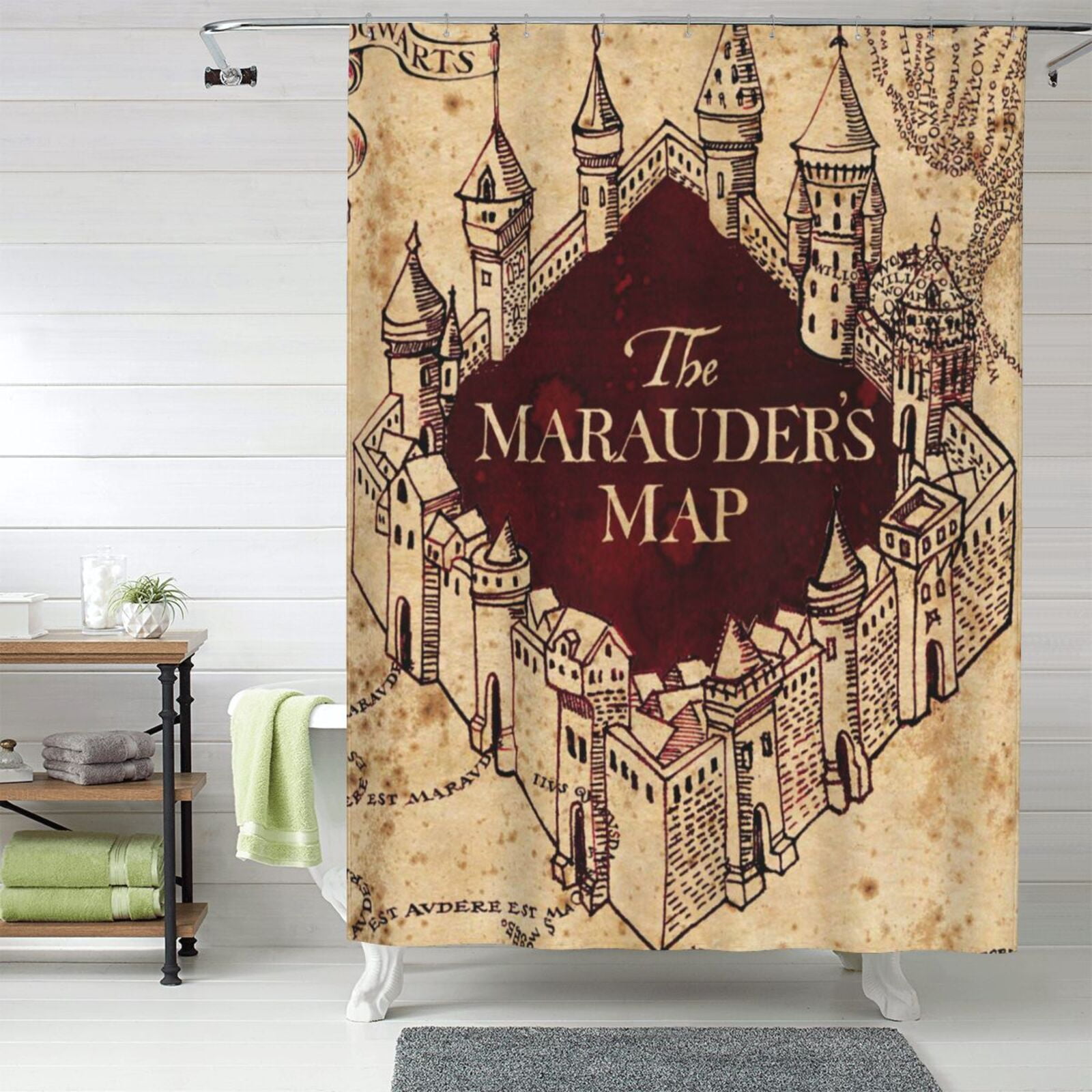 Harry Potter Marauder's Map Baby Shower Invitation