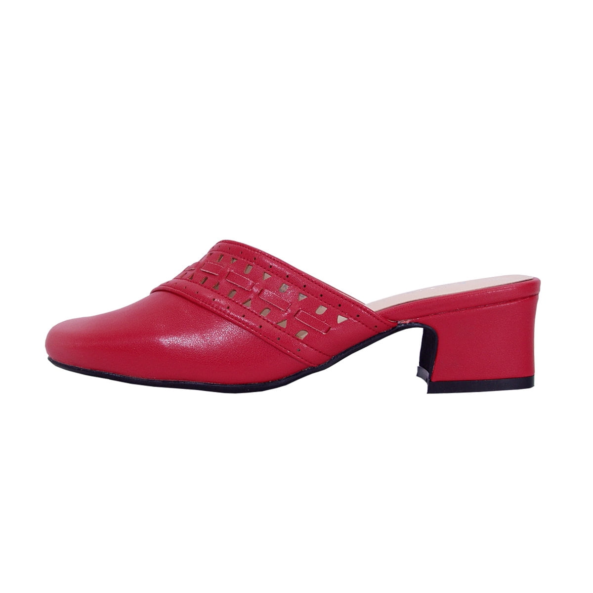 Darcie (LC9038) Women Wide Width Dress Mule RED 7