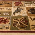 thumbnail image 4 of Allstar African Contours Collection Prints Area Rug (3' 9" x 5' 1"), 4 of 7