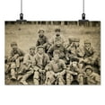 thumbnail image 2 of Print: Group Portrait Of Convicts Seated In A Field, circa 1880, 2 of 4