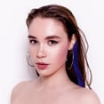 thumbnail image 5 of KAKOWELY Rallonges de Cheveux Colorées 10 Pcs Rallonges de Cheveux Colorées à Clip Rallonges de Cheveux Lisses pour Femmes avec Clips 16.54"X3.15"X0.28 Pouces, 5 of 5