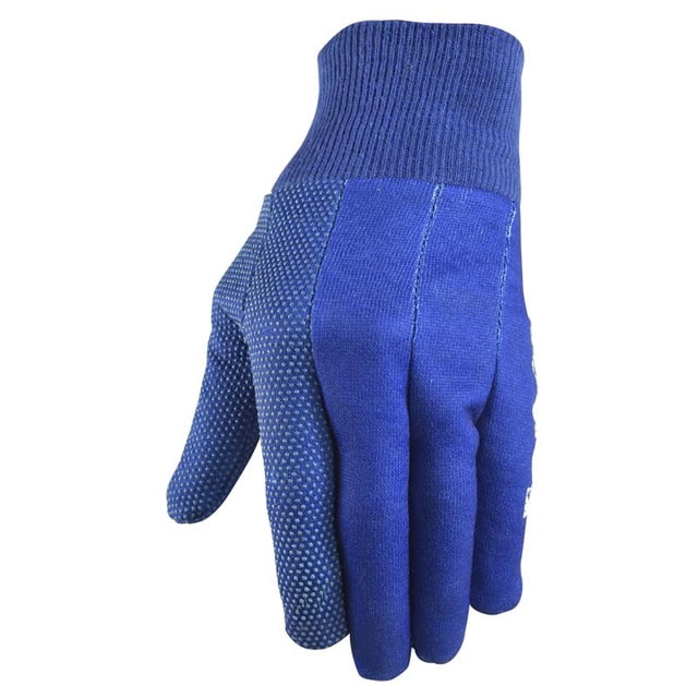 Guantes de trabajo Wells Lamont para mujer, color azul, talla M, paquete de 2