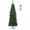 Green Pencil Tree, variant on NALONE 7FT Pre-Lit Snow Christmas Tree with Remote Control and Timer, Snow Flocked Artificial Pencil Christmas Tree with 798 Tips, Pinecones Red Berries, 9 Lighting Modes (Snow Pencil Tree, 7 FT)
