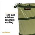 thumbnail image 3 of Fiskars 30 Gal Kangaroo Gardening Bag, Tear-Resistent Vinyl Coated Bag, 3 of 7