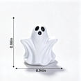 thumbnail image 3 of Mini Ghost Figurine, Resin Cute Ghost Statue, Small Halloween Ghost Decor for Tabletop, Micro Landscape, Shelf, Halloween Party Home Decoration, 3 of 6
