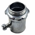thumbnail image 2 of 50 Pzs Conector Para Tubo EMT Acero Galvanizado De 1/2 Pulg plateado 1/2 pulgada, 2 of 7