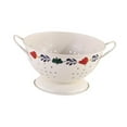 thumbnail image 3 of Cesta de frutas Cuenco con pedestal Colador Bandeja decorativa con patas Plato de frutas S, 3 of 9