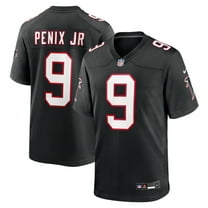 Men's Nike Michael Penix Jr. Black Atlanta Falcons Alternate Game Jersey