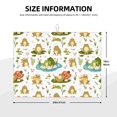thumbnail image 2 of Yiaed Cute Frog Print Highly Absorbent Microfiber Kitchen Counter Mat, Dish Drying Pad for Dishes, Utensils, Pots and Pans, Large 18" x 24", 2 of 7