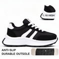 thumbnail image 3 of BERANMEY Women's Chunky Platform Fashion Sneakers Retro Walking Sneakers for Womens with Cushioned Sole Lightweight Casual Sneakers for Daily Travel, 3 of 8