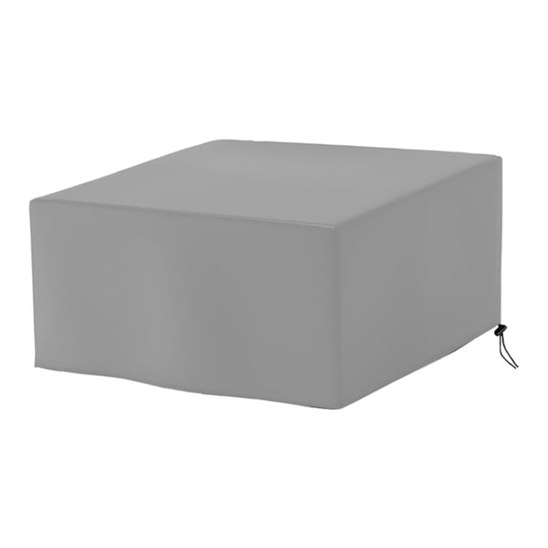 Funda para parrilla de exterior, impermeable, versátil, a prueba de polvo, resistente al viento, resistente al desgaste, accesorio de 18 pulgadas. Gris