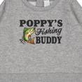 thumbnail image 3 of Inktastic Poppy's Fishing Buddy Baby Sweatshirt, 3 of 4