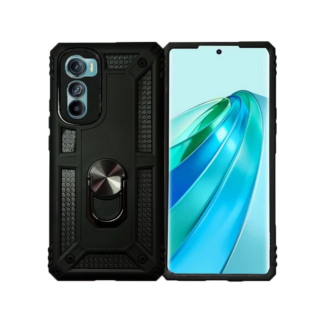 Funda Con Anillo Soporte Uso Rudo Para Moto Edge 30